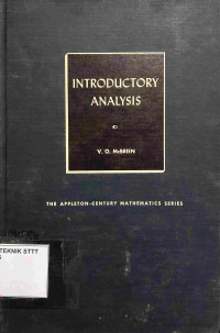 Image of INTRODUCTORY ANALYSIS