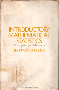 Image of INTRODUCTORY MATHEMATICAL STATISTICS PRINCIPLES AND METHODS