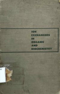 Image of ION EXCHANGERS IN ORGANIC AND BIOCHEMISTRY