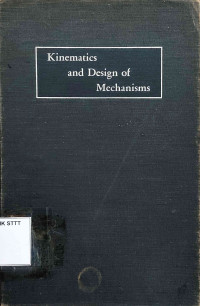Image of KINEMATICS AND DESIGN OF MECHANISMS