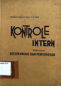 Image of KONTROLE INTERN TERHADAP KETJURANGAN DAN PEMBOROSAN
