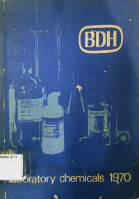 Image of LABORATORY CHEMICALS 1970