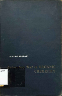 Image of LABORATORY TEXT IN ORGANIC CHEMISTRY