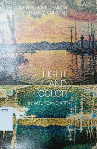 Image of LIGHT AND COLOR IN NATURE AND ART