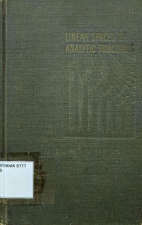 Image of LINEAR SPACES OF ANALYTIC FUNCTIONS