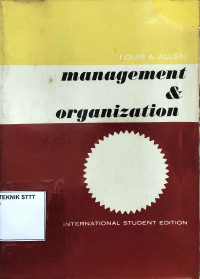 Image of MANAGEMENT & ORGANIZATION