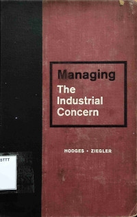 Image of MANAGING THE INDUSTRIAL CONCERN