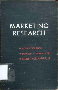 Image of MARKETING RESEARCH