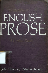 Image of MASTERWORKS OF ENGLISH PROSE: A CRITICAL READER