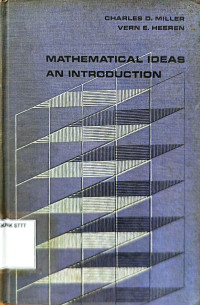 Image of MATHEMATICAL IDEAS AN INTRODUCTION