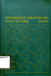 Image of MATHEMATICS: CREATION AND STUDY OF FORM