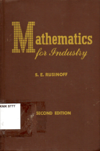 Image of MATHEMATICS FOR INDUSTRY