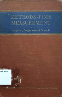Image of METHODS TIME MEASUREMENT