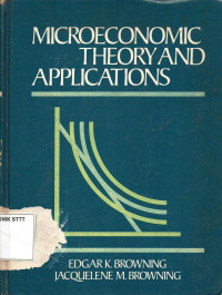 Image of MICROECONOMIC THEORY AND APPLICATIONS