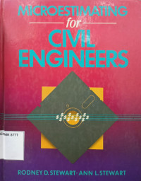Image of MICROESTIMATING FOR CIVIL ENGINEERS