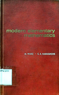 Image of MODERN ELEMENTARY MATHEMATICS