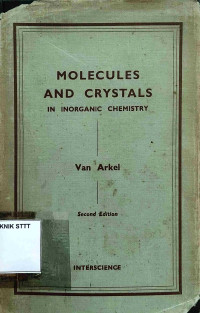 Image of MOLECULES AND CRYSTALS: IN ORGANIC CHEMISTRY