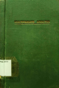 Image of MULTIVARIATE ANALYSIS