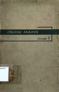 Image of ORGANIC ANALYSIS