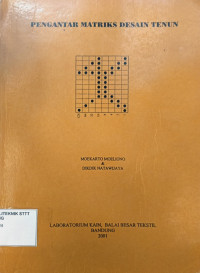Image of PENGANTAR MATRIKS DESAIN TENUN