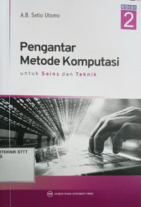 Image of PENGANTAR METODE KOMPUTASI UNTUK SAINS DAN TEKNIK