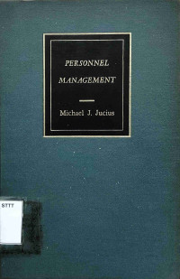 Image of PERSONNEL MANAGEMENT