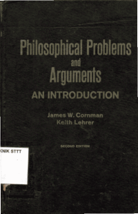 Image of PHILOSOPHICAL PROBLEMS AND ARGUMENTS AN INTRODUCTION