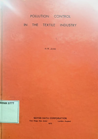 Image of POLLUTION CONTROL IN THE TEXTILE INDUSTRY