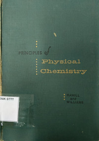 Image of PRINCIPLES OF PHYSICAL CHEMISTRY