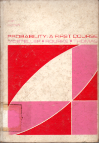 Image of PROBABILITY : A FIRST COURSE