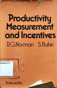 Image of PRODUCTIVITY MEASUREMENT AND INCENTIVES