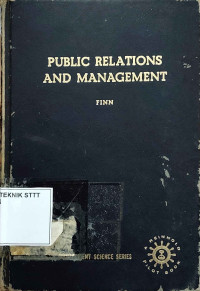Image of PUBLIC RELATIONS AND MANAGEMENT