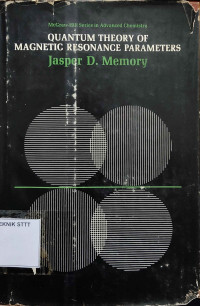 Image of QUANTUM THEORY OF MAGNETIC RESONANCE PARAMETERS