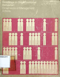 Image of READINGSIN ORGANIZATIONAL BEHAVIOR