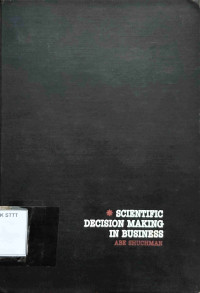 Image of SCIENTIFIC DECISION MAKING IN BUSINESS