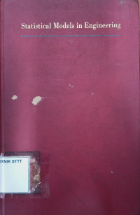 Image of STATISTICAL MODELS IN ENGINEERING
