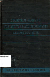 Image of STATISTICAL SAMPLING FOR AUDITORS AND ACCOUNTANTS