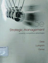Image of STRATEGIC MANAGEMENT: CREATING COMPETITIVE ADVANTAGES