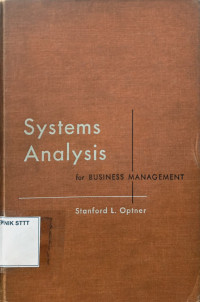 Image of SYSTEMS ANALYSIS FOR BUSINESS MANAGEMENT