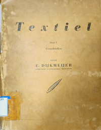 Image of TEXTIEL: DEEL I GRONDSTOFFEN