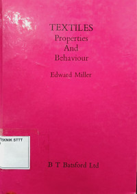Image of TEXTILES PROPERTIES AND BEHAVIOUR