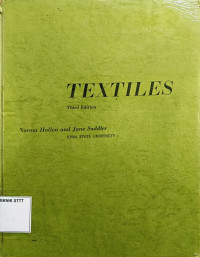 Image of TEXTILES THIRD EDITION