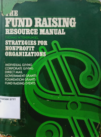 Image of THE FUND RAISING RESOURCE: MANUAL