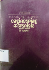 Image of THE NATURE AND PROPERTIES OF ENGINEERING MATERIALS