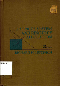 Image of THE PRICE SYSTEM AND RESOURCE ALLOCATION