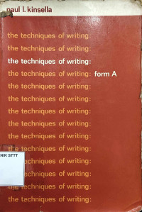 Image of THE TECHNIQUES OF WRITING: FROM A