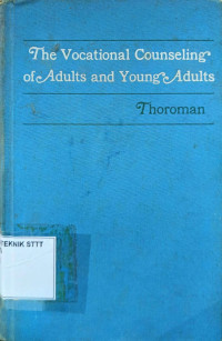 Image of THE VOCATIONAL COUNSELING OF ADULTS AND YOUNG ADULTS