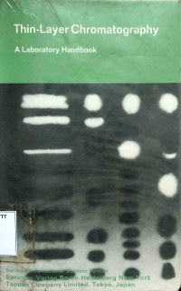 Image of THIN-LAYER CHROMATOGRAPHY: A LABORATORY HANDBOOK