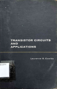 Image of TRANSISTOR CIRCUITS AND APPLICATIONS