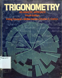 Image of TRIGONOMETRI: AN ANALYTIC APPROACH